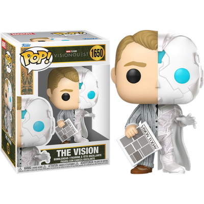 VisionQuest - The Vision (Split) Pop! Vinyl Figure Pre-Order: VisionQuest - The Vision (Split) Pop! Vinyl Figure - Mighty Toys Australia