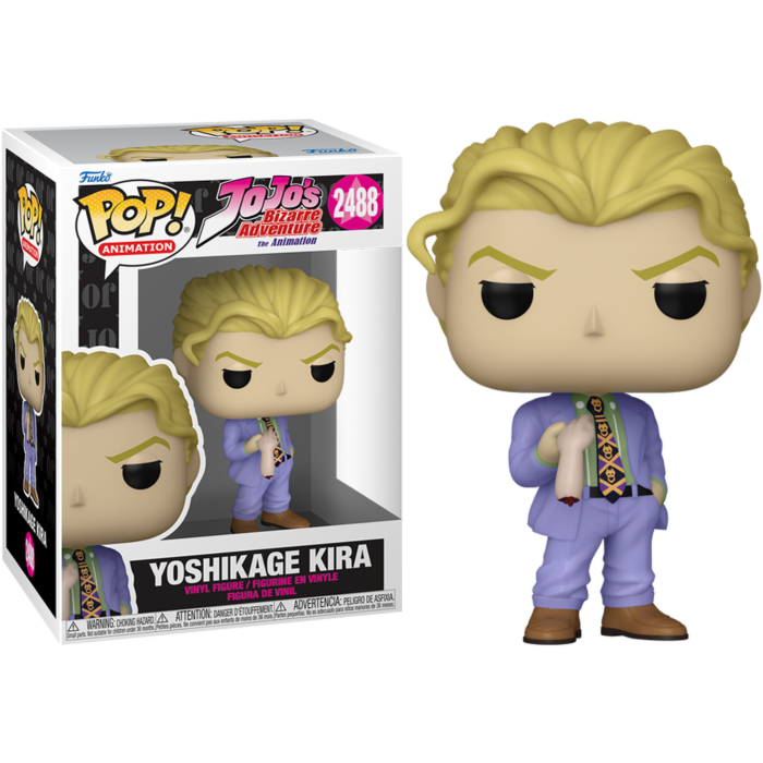 Pre-Order: Jojo's Bizarre Adventure - Yoshikage Kira Pop! Vinyl Figure