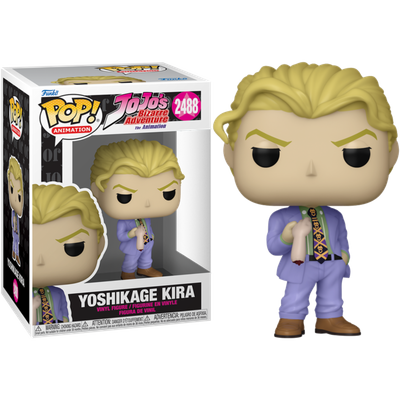 Pre-Order: Jojo's Bizarre Adventure - Yoshikage Kira Pop! Vinyl Figure - Mighty Toys Australia