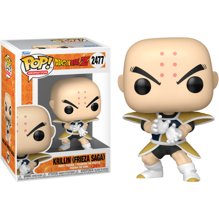 Pre-Order: Dragon Ball Z - Krillin (Frieza Saga) Pop! Vinyl Figure