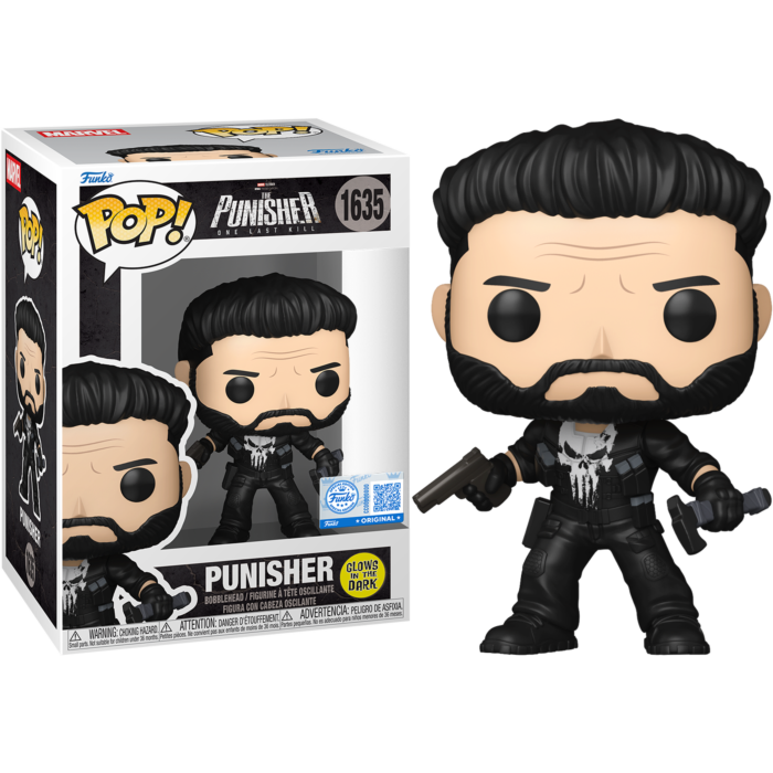 Pre-Order: Punisher: One Last Kill - Punisher Glow-in-the-Dark Pop! Vinyl Figure