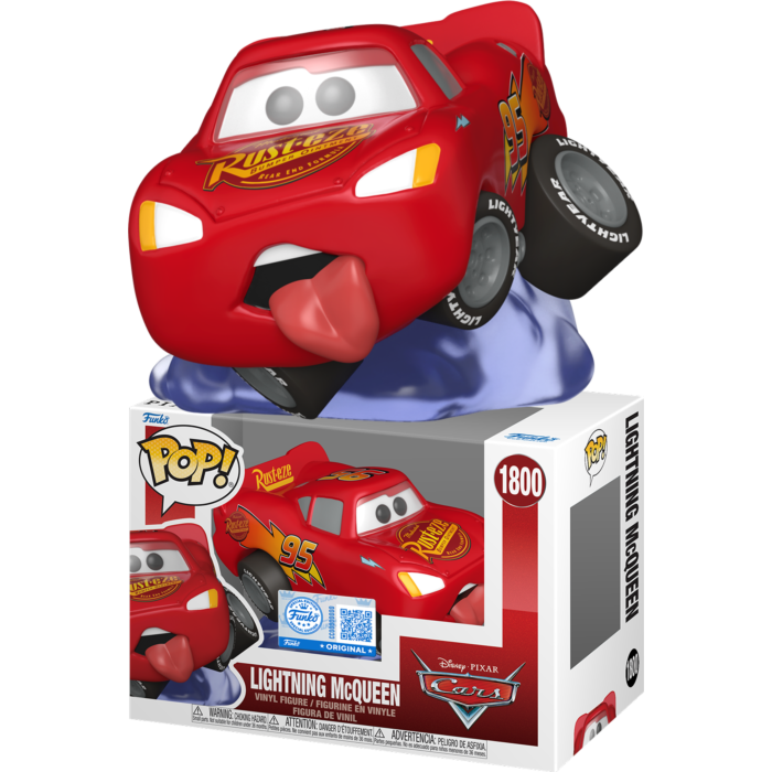 Cars - Lightning McQueen (Leaping) Pop! Vinyl Figure