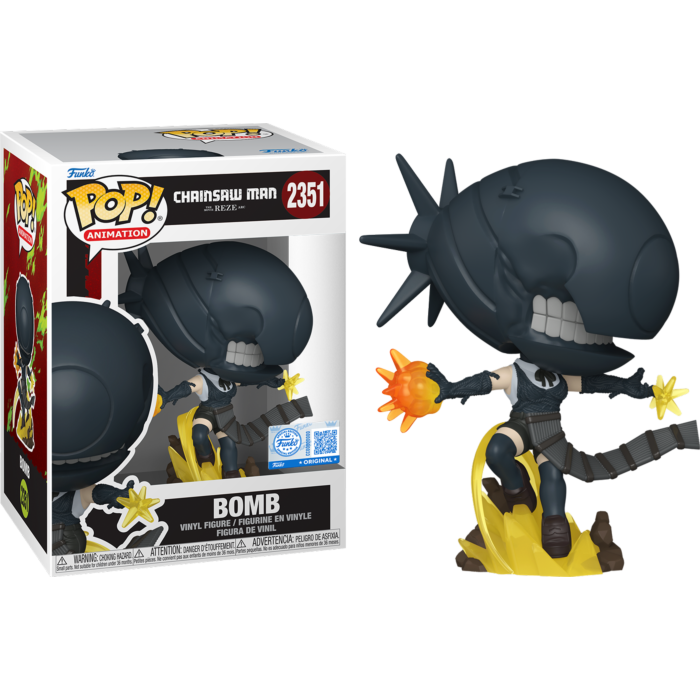 Chainsaw Man: Reze Arc - Bomb (Blast) Pop! Vinyl Figure - Mighty Toys Australia