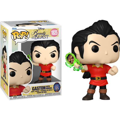 Pre-Order: Beauty and the Beast (1991) - Gaston with Mirror Pop! Vinyl Figure - Mighty Toys Australia