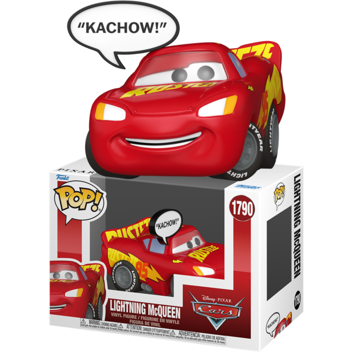 Pre-Order: Cars - Lightning McQueen (Kachow) Pop! Vinyl Figure - Mighty Toys Australia