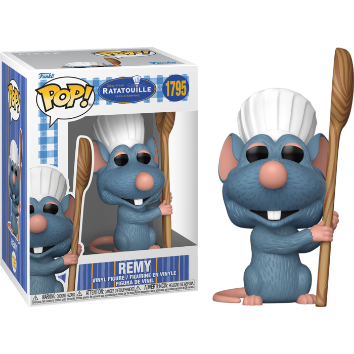Pre-Order: Ratatouille - Remy with Cooking Spoon Pop! Vinyl Figure - Mighty Toys Australia