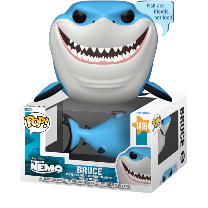 Pre-Order: Finding Nemo - Bruce (Fish are Friends, Not Food) Pop! Vinyl Figure - Mighty Toys Australia