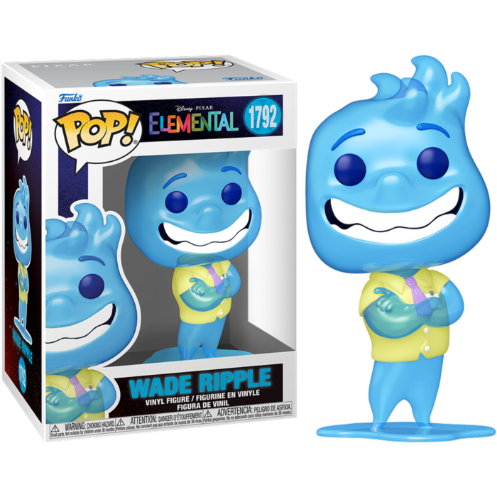 Pre-Order: Elemental - Wade Ripple (City Inspector) Pop! Vinyl Figure - Mighty Toys Australia