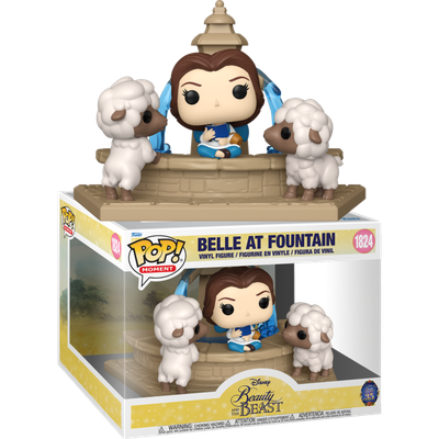 Pre-Order: Beauty and the Beast (1991) - Belle at Fountain Pop! Moment Vinyl Figure - Mighty Toys Australia