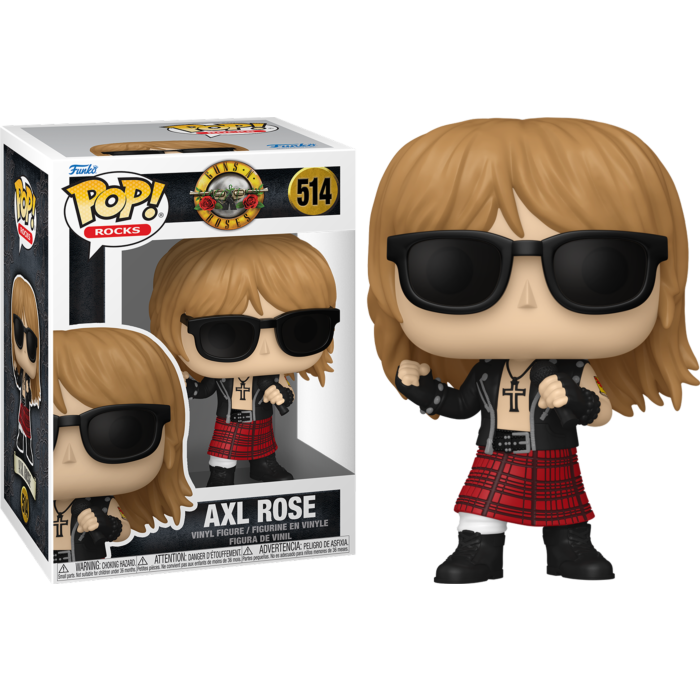 Pre-Order: Guns N' Roses - Axl Rose (Live and Let Die) Pop! Vinyl Figure - Mighty Toys Australia