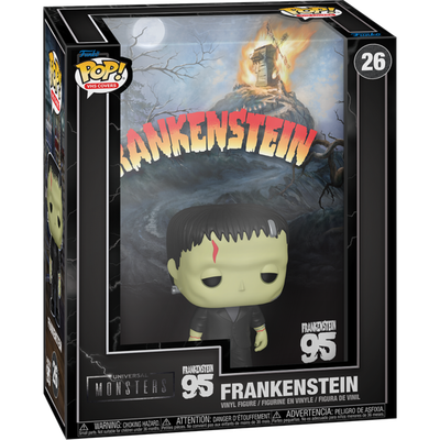 Pre-Order: Universal Monsters - Frankenstein (95th Anniversary) Pop! VHS Covers Vinyl Figure - Mighty Toys Australia