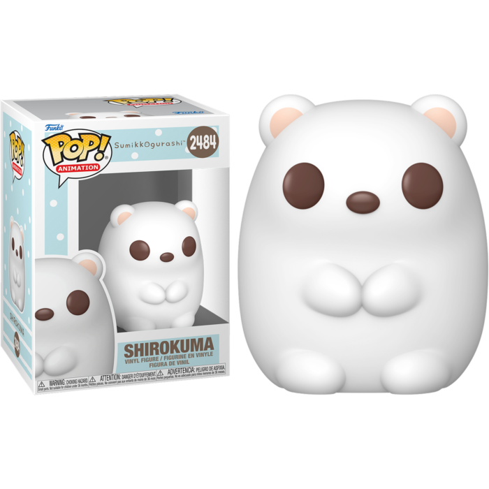 Pre-Order: Sumikkogurashi - Shirokuma Pop! Vinyl Figure - Mighty Toys Australia