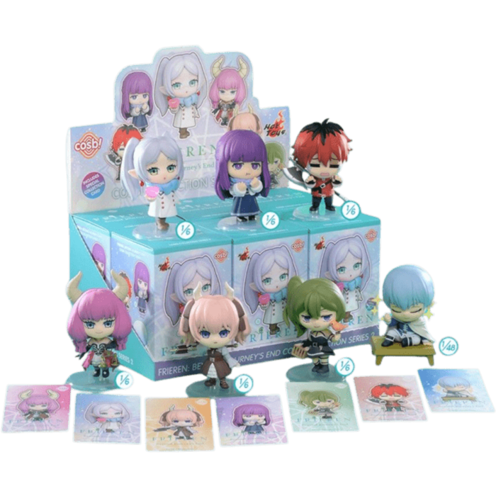 Pre-Order: Frieren: Beyond Journey's End - Frieren Cosbi Collection Blind Box Hot Toys Figure (1case of 6 boxes) (Series 2)…
