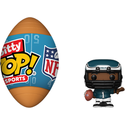NFL Football - Football Capsule Bitty Pop! Blind Bag Vinyl Figure (1 Blind Bag) view 2 - Mighty Toys Australia