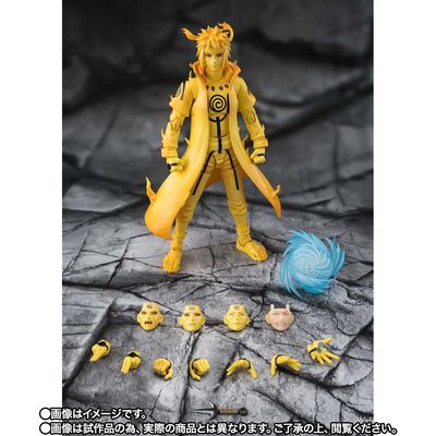 Pre-Order: S.H.Figuarts MINATO NAMIKAZE [Kurama Link Mode] -Bond of Light That Shatters Darkness- view 2 - Mighty Toys…