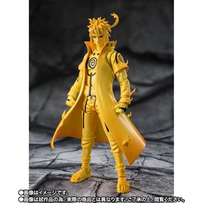 Pre-Order: S.H.Figuarts MINATO NAMIKAZE [Kurama Link Mode] -Bond of Light That Shatters Darkness- - Mighty Toys Australia