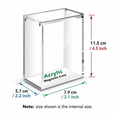Acrylic Case with Magnetic Lid (