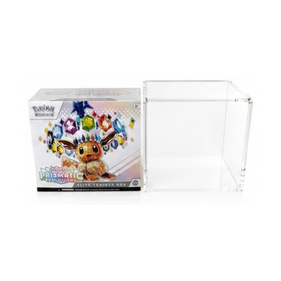 Pokemon English ETB Acrylic Case- Magnetic Lid