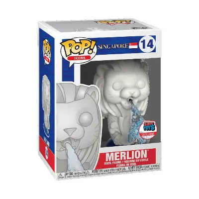Icons - Singapore- Merlion Pop! Vinyl Figure (Simply Toys Asia Exclusive)