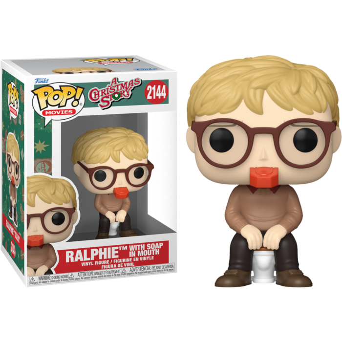 Pre-Order: A Christmas Story - Ralphie with Soap in Mouth Pop! Vinyl Figure