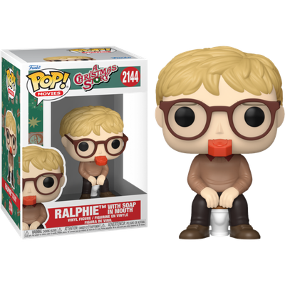 Pre-Order: A Christmas Story - Ralphie with Soap in Mouth Pop! Vinyl Figure