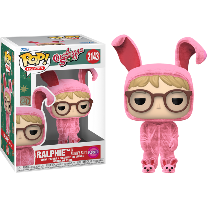 Pre-Order: A Christmas Story - Ralphie in Bunny Suit Flocked Pop! Vinyl Figure