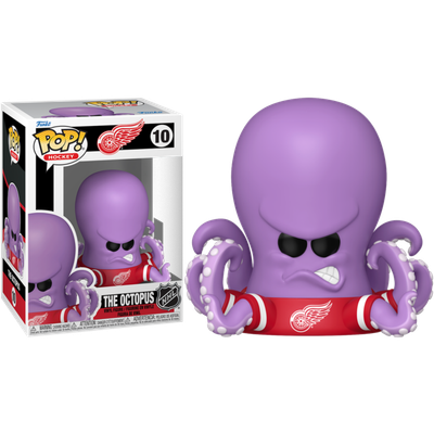 Pre-Order: NHL Hockey: Mascots - The Octopus Detroit Red Wings Pop! Vinyl Figure