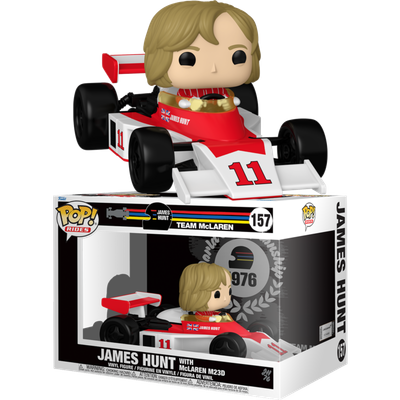 Pre-Order: F1: Formula 1 - James Hunt with McLaren M23D (Team McLaren) Pop! Rides Vinyl Figure