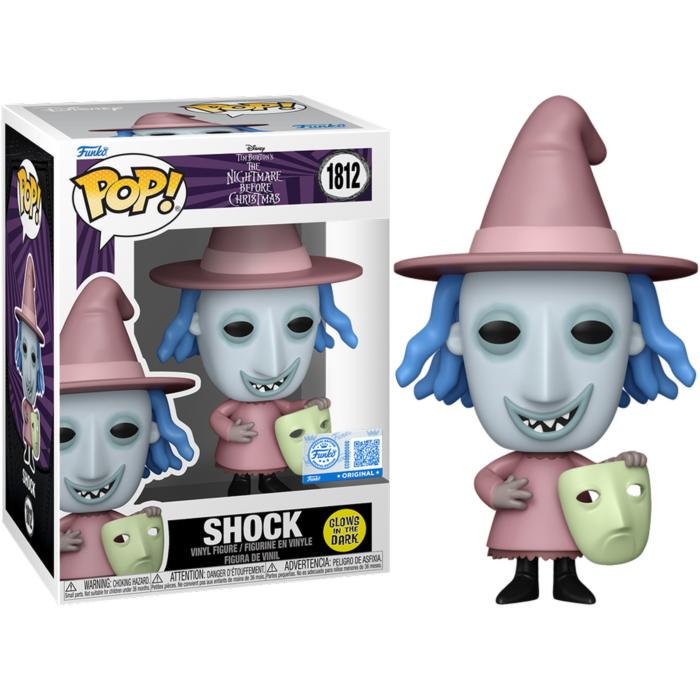 Pre-Order: The Nightmare Before Christmas - Shock Glow-in-the-Dark Pop! Vinyl Figure