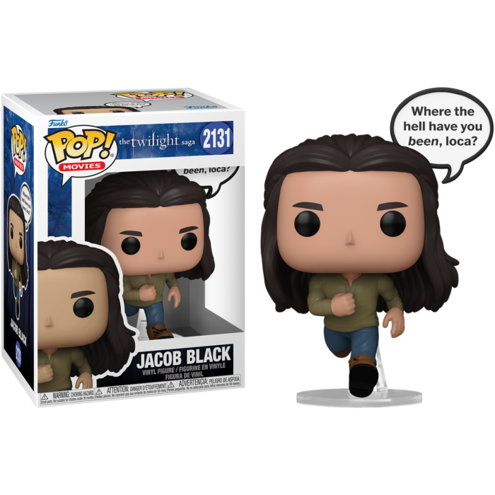 Pre-Order: Twilight - Jacob Black (Where the Hell Have You Been, Loca?) Pop! Vinyl Figure
