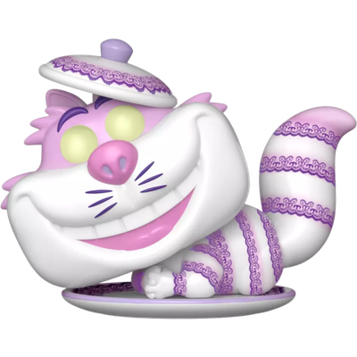 Alice in Wonderland (1951) - Cheshire Cat (Porcelain) Pop! Vinyl Figure in Acrylic Pop! Protector (Supreme Limited Edition)