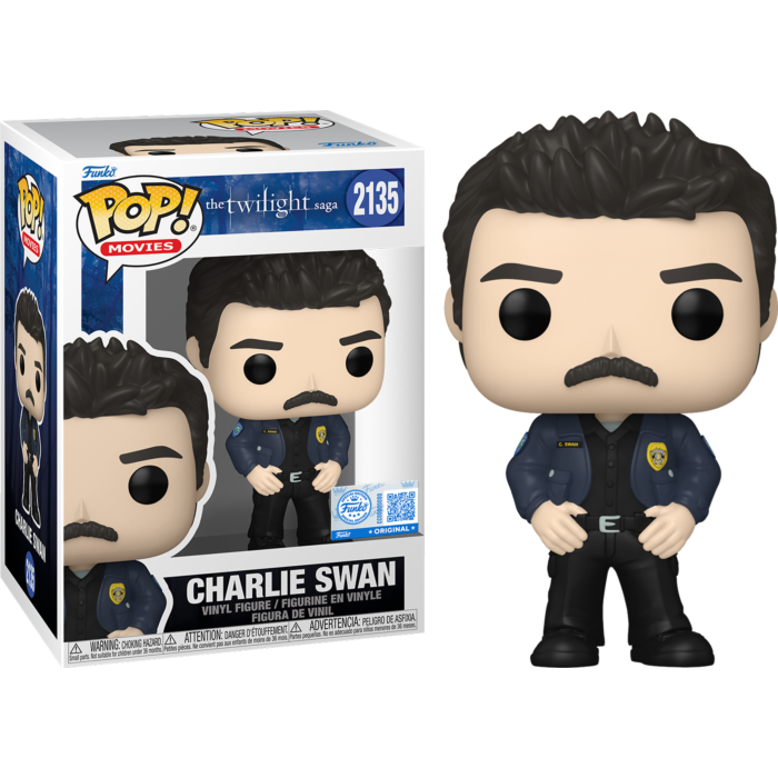 Pre-Order: Twilight - Charlie Swan Pop! Vinyl Figure
