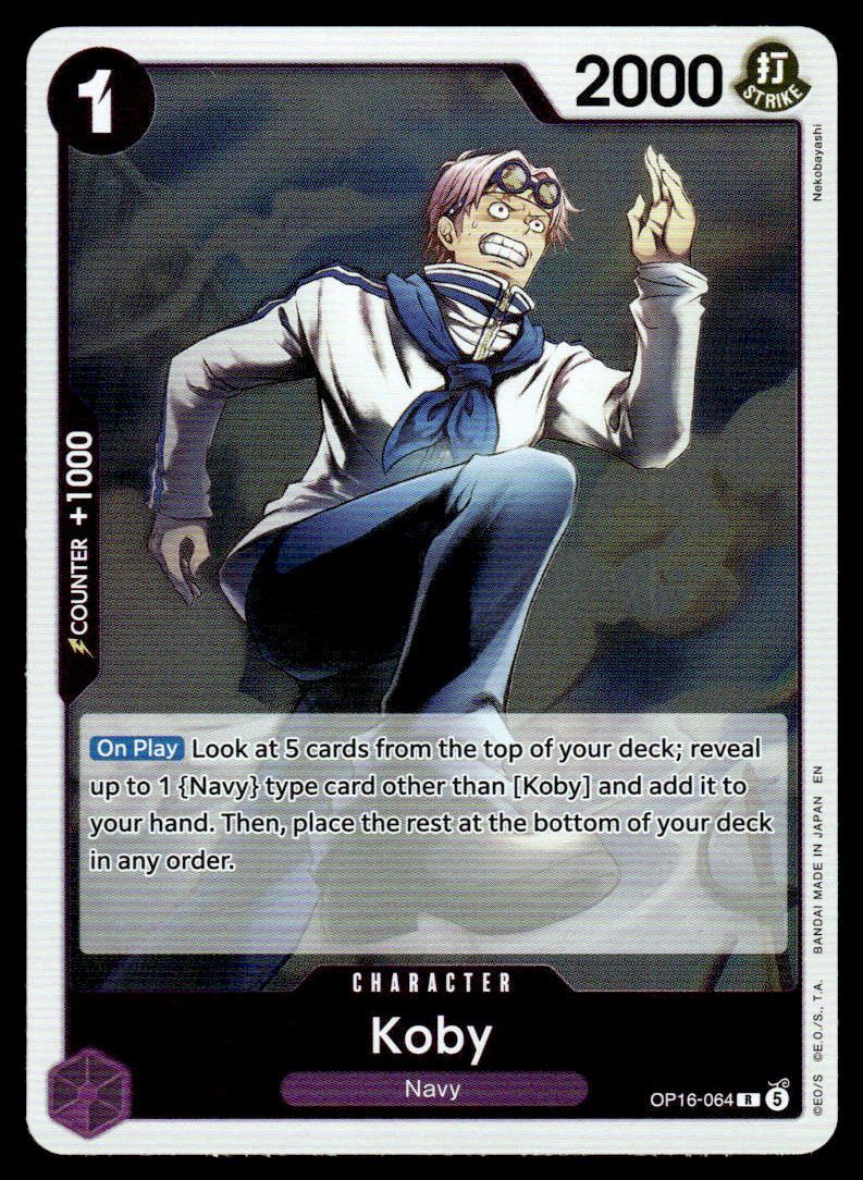 Koby Foil R The Time of Battle OP16-064 NM