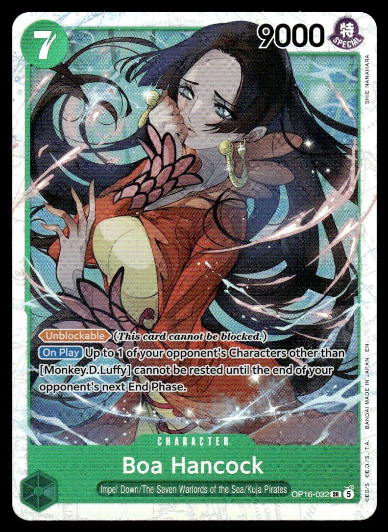 Boa Hancock Foil SR The Time of Battle OP16-032 NM