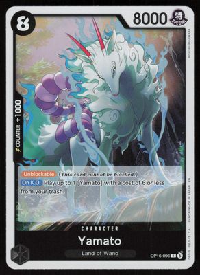 Yamato (096) Foil R The Time of Battle OP16-096 NM