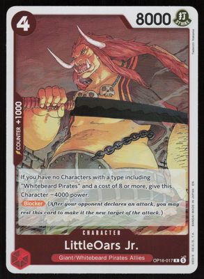 LittleOars Jr. Foil R The Time of Battle OP16-017 NM