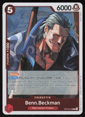 Benn.Beckman Foil R The Time of Battle OP16-012 NM