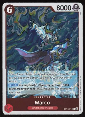 Marco Foil R The Time of Battle OP16-014 NM
