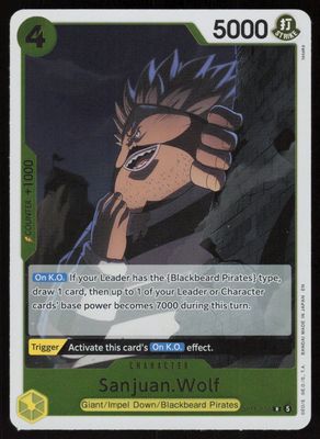 Sanjuan.Wolf Foil R The Time of Battle OP16-106 NM