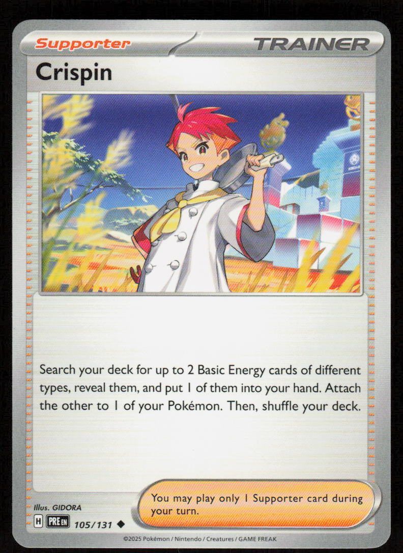 Crispin Uncommon SV: Prismatic Evolutions 105/131 NM