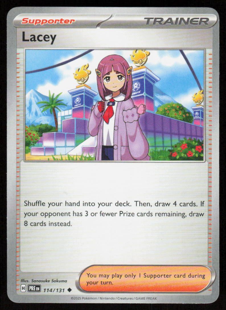 Lacey Uncommon SV: Prismatic Evolutions 114/131 NM