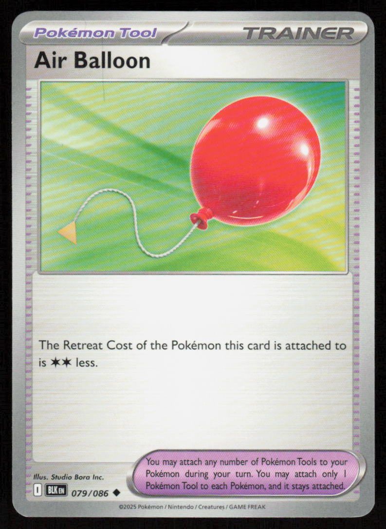 Air Balloon Uncommon SV: Black Bolt 079/086 NM