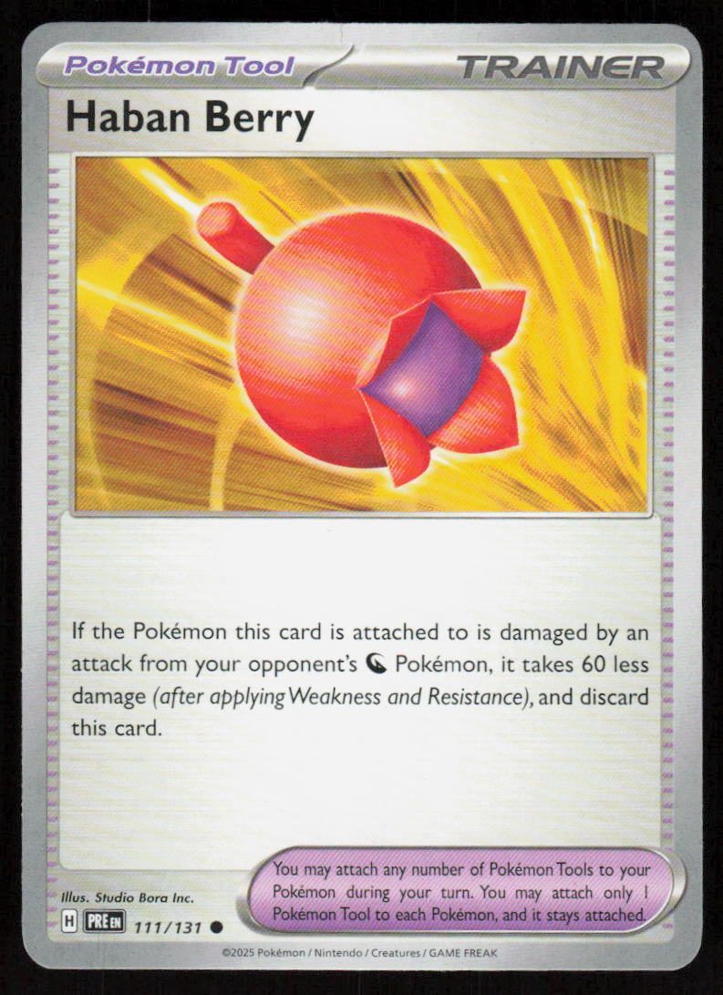 Haban Berry Common SV: Prismatic Evolutions 111/131 NM
