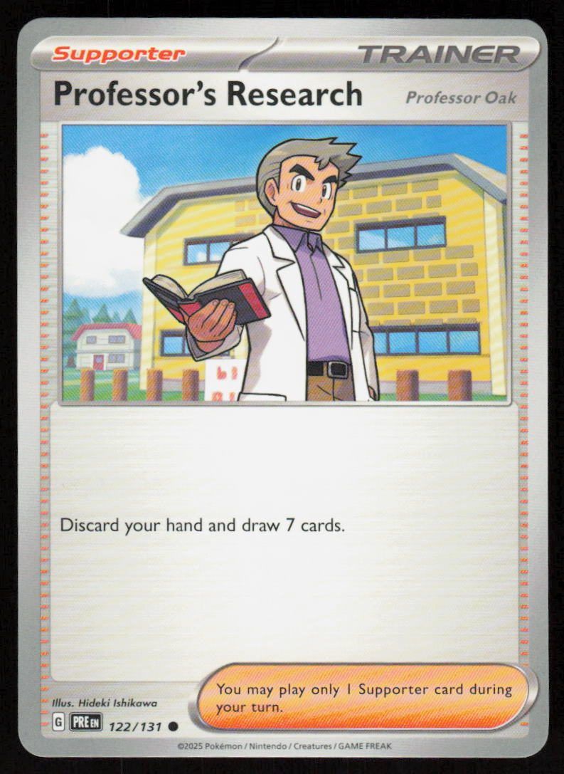 Professor's Research [Professor Oak] Common SV: Prismatic Evolutions 122/131 NM