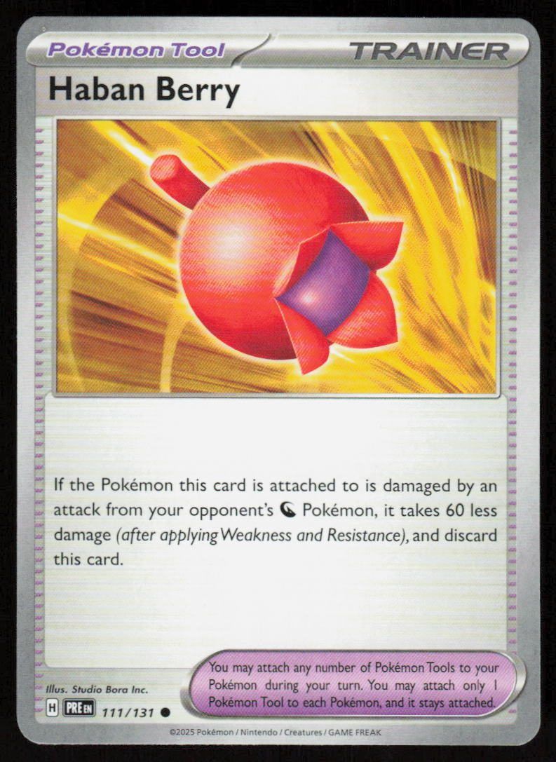 Haban Berry Common SV: Prismatic Evolutions 111/131 NM