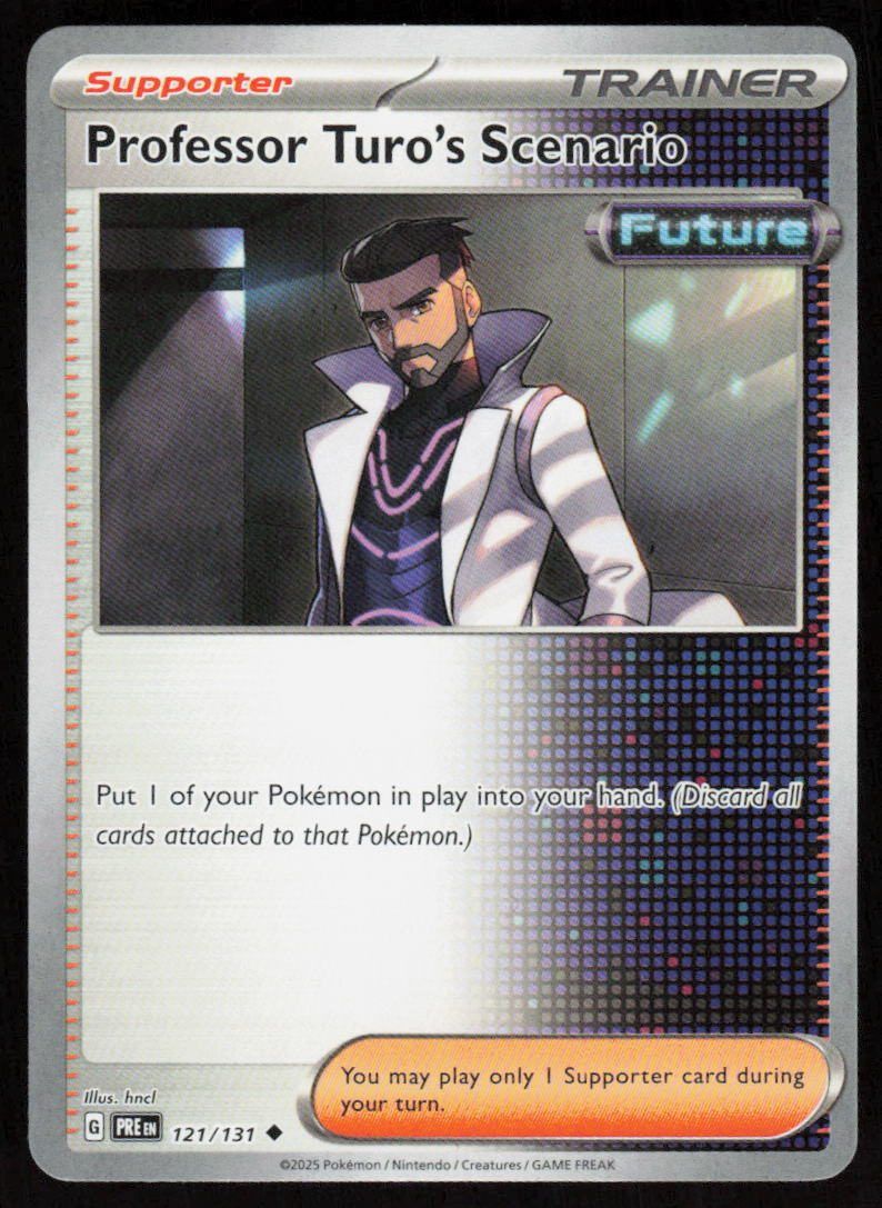 Professor Turo's Scenario Uncommon SV: Prismatic Evolutions 121/131 NM