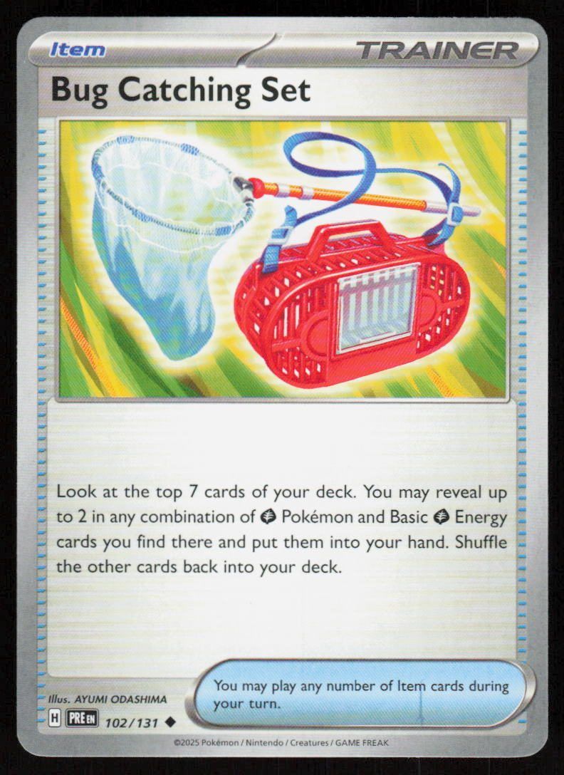 Bug Catching Set Uncommon SV: Prismatic Evolutions 102/131 NM