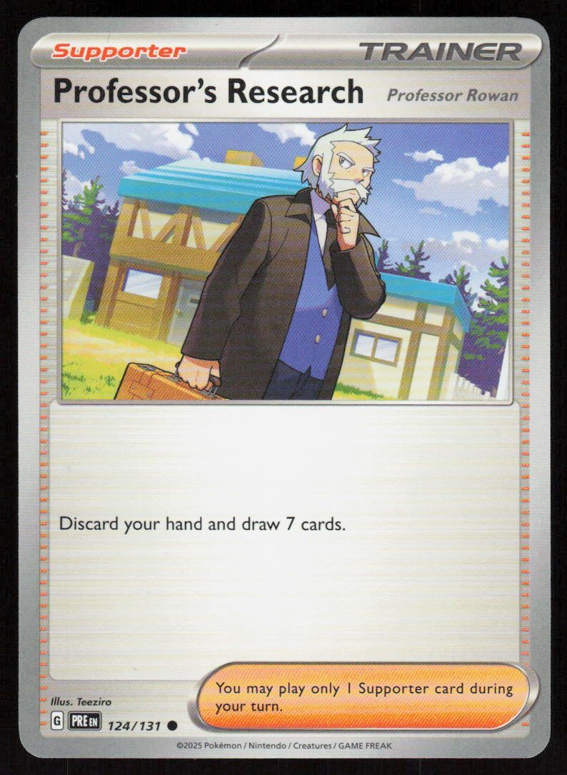 Professor's Research [Professor Rowan] Common SV: Prismatic Evolutions 124/131 NM