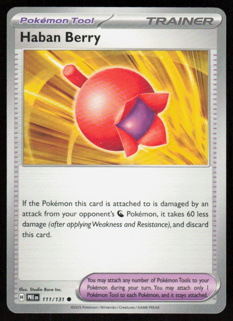 Haban Berry Common SV: Prismatic Evolutions 111/131 NM