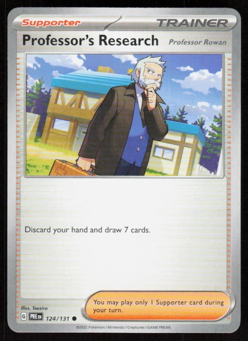 Professor's Research [Professor Rowan] Common SV: Prismatic Evolutions 124/131 NM